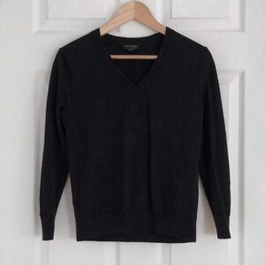 Navy blue merino sweater from Banana Republic
